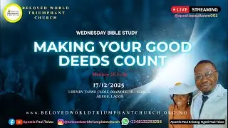 Making Your Good Deeds Count | Bible Study