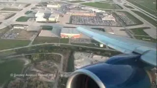 Powerful 757 Takeoff Chicago O'Hare - Engine Buzz Saw