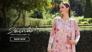 Kanwal Malik Summer Lawn Unstitched Collection'25 | Zaina Unstitched Lawn'25 by Kanwal Malik