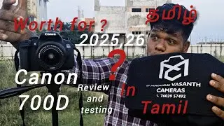 Canon 700D camera📷 review tamil / worth for 2025,26??? 