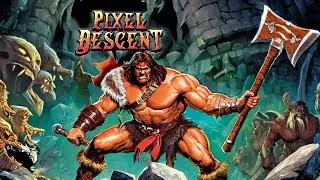 PIXEL DESCENT / 1980s GAUNTLET-LIKE ACTION! Vampire Survivors meets Gauntlet
