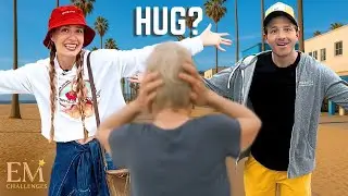 Кто получит больше объятий от незнакомцев? (Мужчина против женщины)