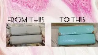 DIY HACK - GIVING AN OLD WALLET A NEW LOOK