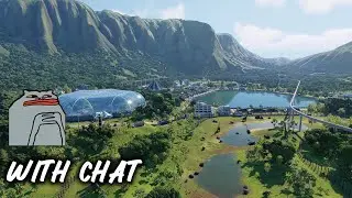 Lirik plays Jurassic World Evolution 2
