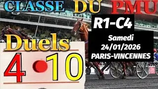 Pronostic PMU : Bases Solide du quint&eacute; du samedi 24/01/2026 PRIX DU LUXEMBOURG