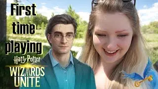 First Time Playing Harry Potter Wizards Unite!