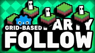 Grid-Based RPG Party Follow System | Godot 4.4