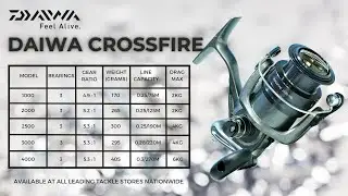 Daiwa Crossfire Reel Demo