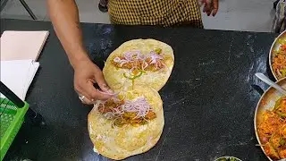 EGG CHICKEN ROLL @ KUSUM ROLLS || TASTIEST ROLLS EVER || STREET FOOD || @ RS. 80/-