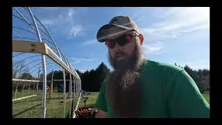 Hoop House #2 - Starting Doors and Wiggle Wire