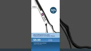 Hair Cutting Scissors, ULG Professional 6.5 inch Barber Shears
