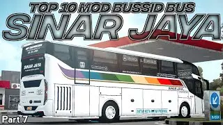 SPEK SUSPENSI REAL💨👻‼️ TOP 10 MOD BUS SINAR JAYA Part.7 SPESIAL MOD TERBARU TAHUN 2026 | BUSSID