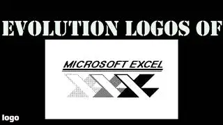 Evolution Logos Of MicroSoft Excel-Animation