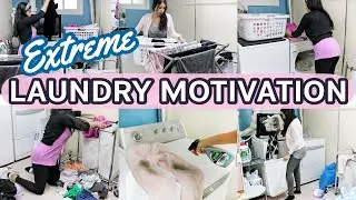 EXTREME LAUNDRY MOTIVATION 🧺|| LAUNDRY ROUTINE 2022