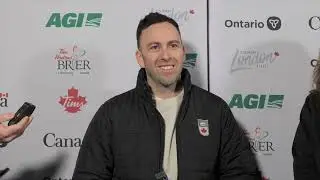Media Scrum with new Curling Canada High Performance Director David Murdoch