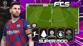 SUPER MOD! FTS 20 Mod Pes 2020 Graphic HD Full Transfer (200MB)