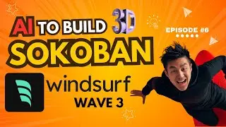 Riding WINDSURF WAVE 3 to BUILD a 3D SOKOBAN clone in 12 MINS  | Turbo Mode | Ep. 6