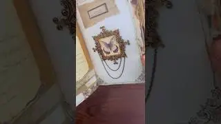Простой мастер-класс по изготовлению броши из скрапбукинга 🤍 Идеи для украшения скрапбукинга!