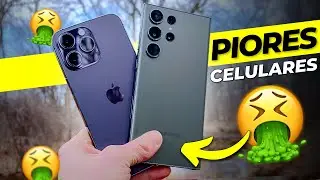 TOP 7 PIORES Celulares para COMPRAR em 2024!!! (CELULARES HORRÍVEIS)