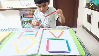 Just for fun: For improving sitting tolerance. Ice Cream sticks activities 
