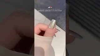 LET'S TRY MIRROR POWDER NAILS! You will be surprised 😱#nails #nailart #chromepowder #nail