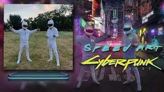 Cyberpunk 2077 | Speed Art | Photoshop