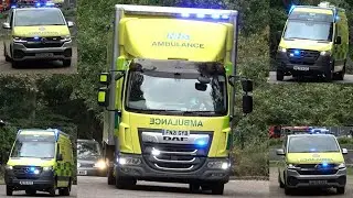 SECAmb HART Team Deploy from Brooklands Emergency Services Day 2025