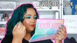 *NEW* LAURA LEE CANDY SKIES PALETTE REVIEW + LOOK