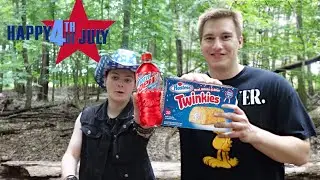 Trying Every 4th Of July Food