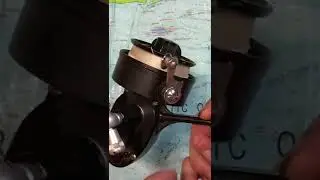 Unique fishing#fishing #reel bail feature on a Mitchell reel