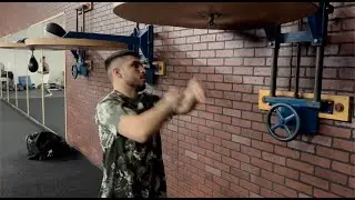 ANDRES CORTES SHOWS IMPRESSIVE SPEED & RHYTHM ON SPEED BAG IN CAMP FOR LUIS MELENDEZ AT TOP RANK GYM