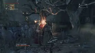 Beating Father Gascoigne with Saw Spear