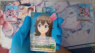 [ASMR] Weiss Schwarz Hololive Production Gen 0 Trial Deck+ Unboxing. Whispering