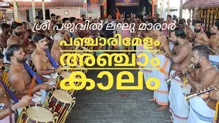 Pancharimelam ✨ ശ്രീ പഴുവിൽ ലഘു മാരാർ 🔥 എറണാകുളം ശ്രീ അയ്യപ്പൻ കോവിൽ 🙏
