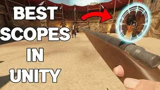 BEST and FASTEST Way How To Make A Zooming Scope In Unity | No Code | No Shadergraph