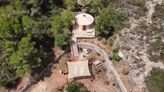 Drone pictures of Miravet, Spain