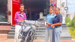 New 2025 model TVS rider bike deliver