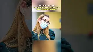 Nice woman's bag catches officer's attention 🤔