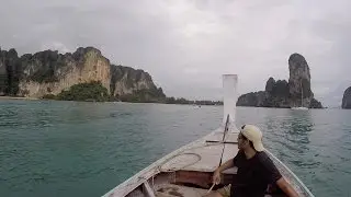 Boat Ride from Ao Nang to Railay Beach