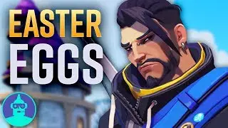 Overwatch Easter Eggs YOU Missed - NEW MAPS- Lunar New Year 2018 - Easter Eggs #12 | The Leaderboard