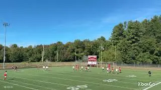 Josh free kick save in sun 2025 shepherd hill vs Tyngsborough 