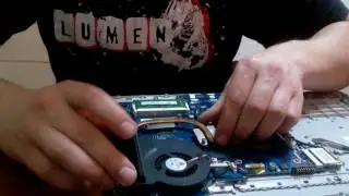 Samsung rv515 разбор замена термопасты