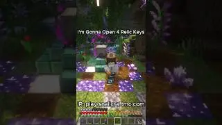 4 Relic Keys! #minecraft #snailcraft #minecraftserver
