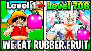 We eat rubber fruit 🫠