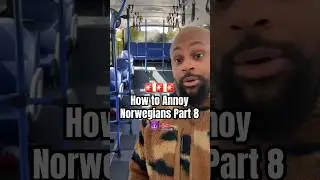 🇳🇴 Wie man Norweger triggert, Teil 8 &bdquo;Busfahren&ldquo; #norwegen #norwegisch