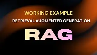Пример работы с алгоритмом RAG (Retrieval-Augmented Generation) | Мини-проект