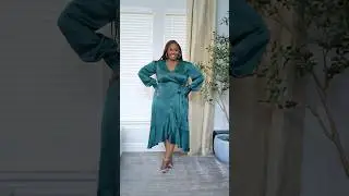 Fall Wedding Guest Dress | Plus Size Style