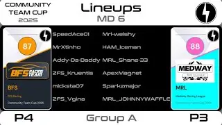 Community Team Cup / BFS Team Racing Vs MRL Team Racing / Match Day 6
