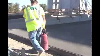 Concrete Curing and Sealing: Spray Application - TK Products