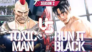 Tekken 8 ▰ ToxicMan (Jack 8) vs RunitBlack (Jin) ▰ High Level Gameplay